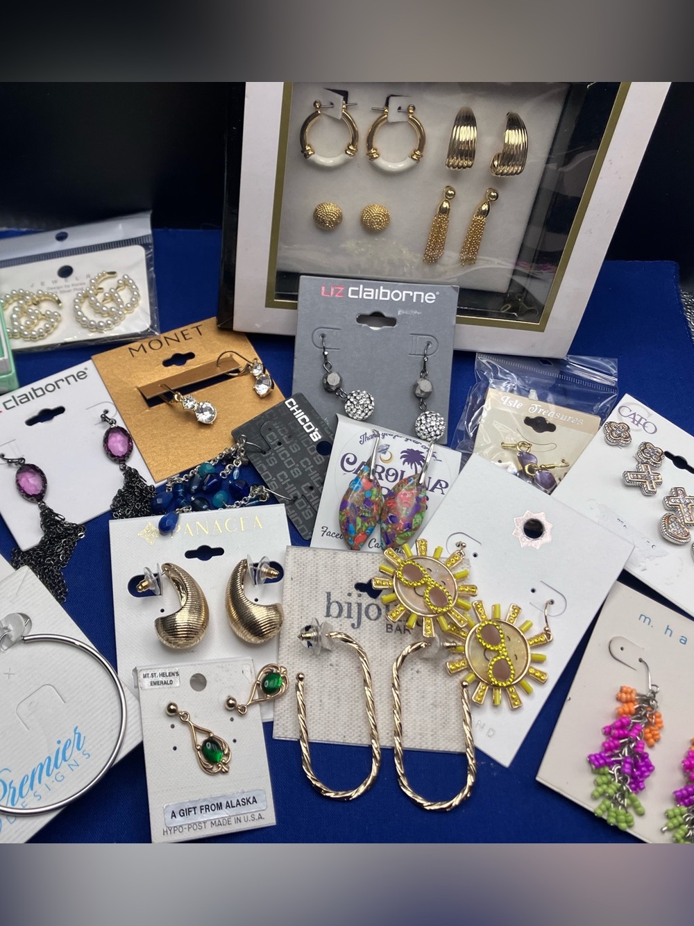 50 Piece Earring Bundle, multiple brands, colors & Style